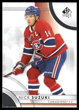 2023-24 SP Authentic Nick Suzuki 28 Montreal Canadiens