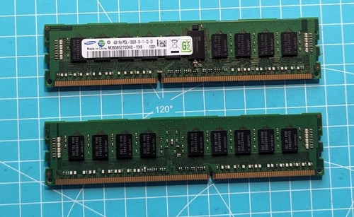 Samsung 4GB 1Rx4 PC3L-12800R DDR3 Registered Server-RAM Modul REG ECC - M393B527