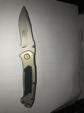 UNITED UZI FRED CARTER Linerlock Knife Defender Gray