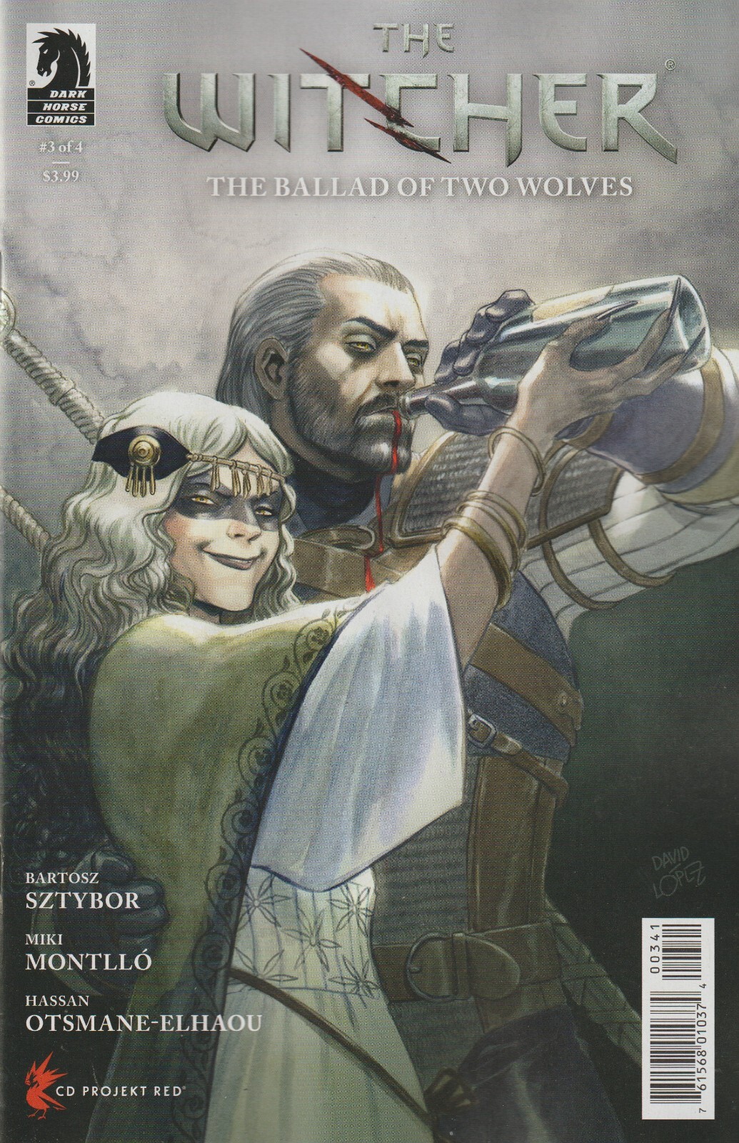 DARK HORSE COMICS WITCHER BALLARD OF TWO WOLVES #3D FEB 2023 1ST PRINT NM