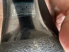 Tommy Hilfiger sock boots RRP £130 worn once. Size 6 black with Tommy tricolour 