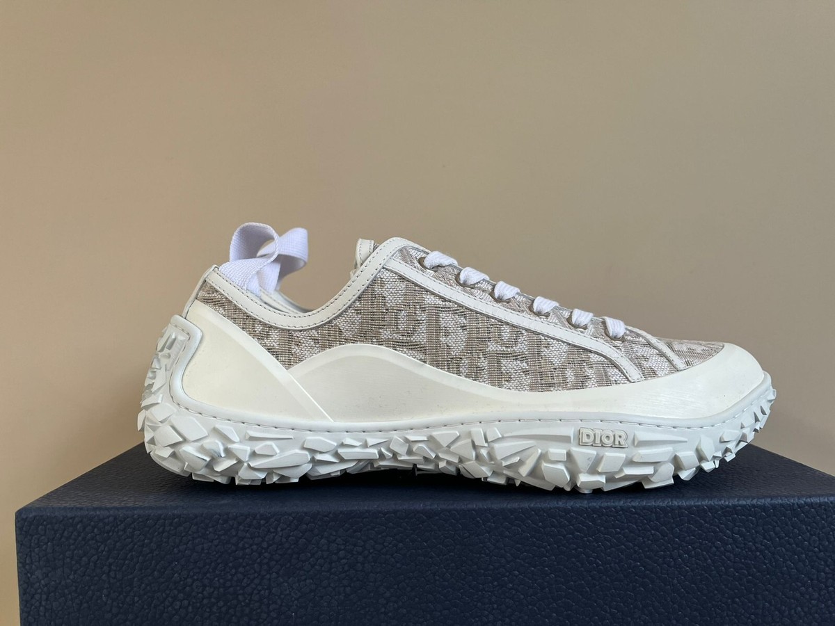 Dior , B28 LT Oblique Jacquard Shoes in White / White , BNIB Dior , B28 LT Oblique Jacquard Shoes in White / White , BNIB