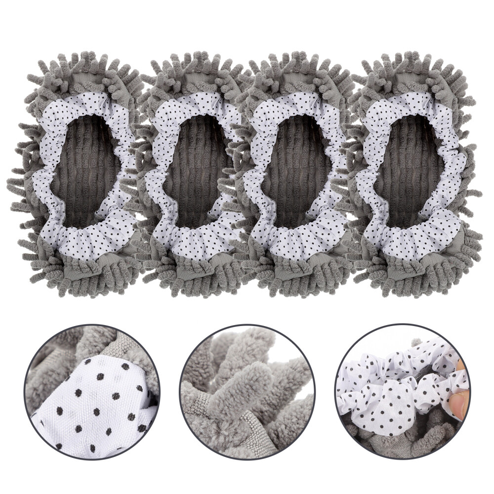 APL 2 Paia Copriscarpe Leggere Lavabili Pantofole Calzini per Casa Sostituisci