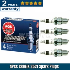 4Pcs NGK CR9EIX Iridium IX Spark Plug For SUZUKI GSXR Motorcycle Tune Up 3521