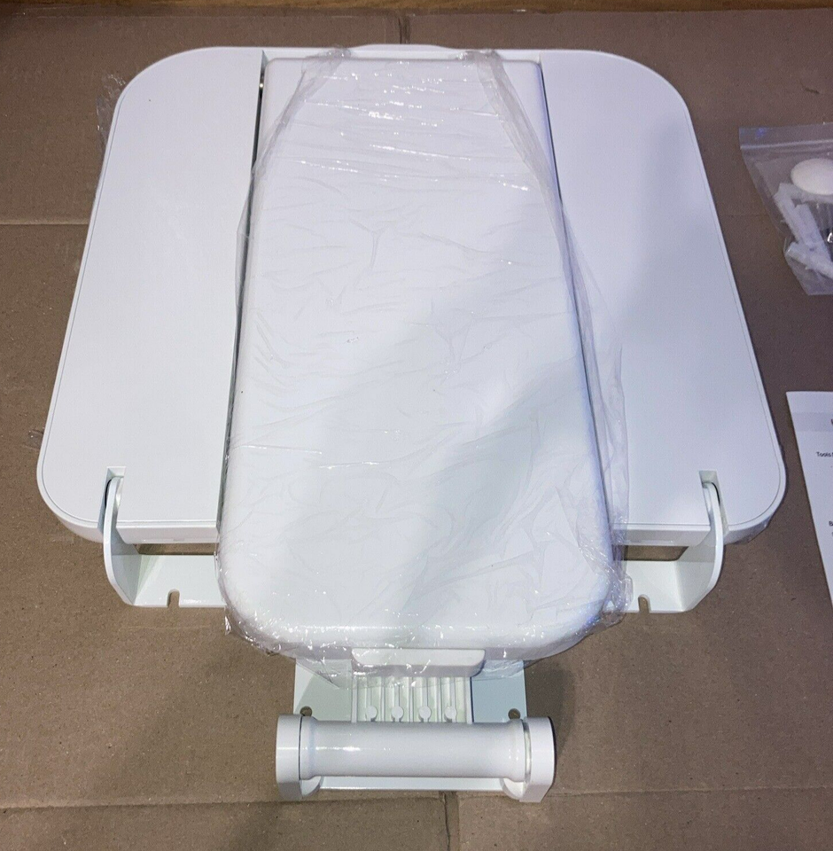 Folding Shower Chair Wall Mounted Fold down Bath Seat Chair 400LB Shower Bench eBay