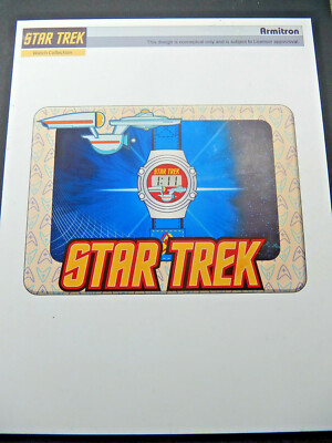 STAR TREK WATCH SERIES CONCEPT ART BOARDS ARMITRON CBS STUDIOS RARE  ORIGINALS