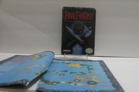 Final Fantasy NES CIB Dungeon Maps Manual Nintendo Power Map