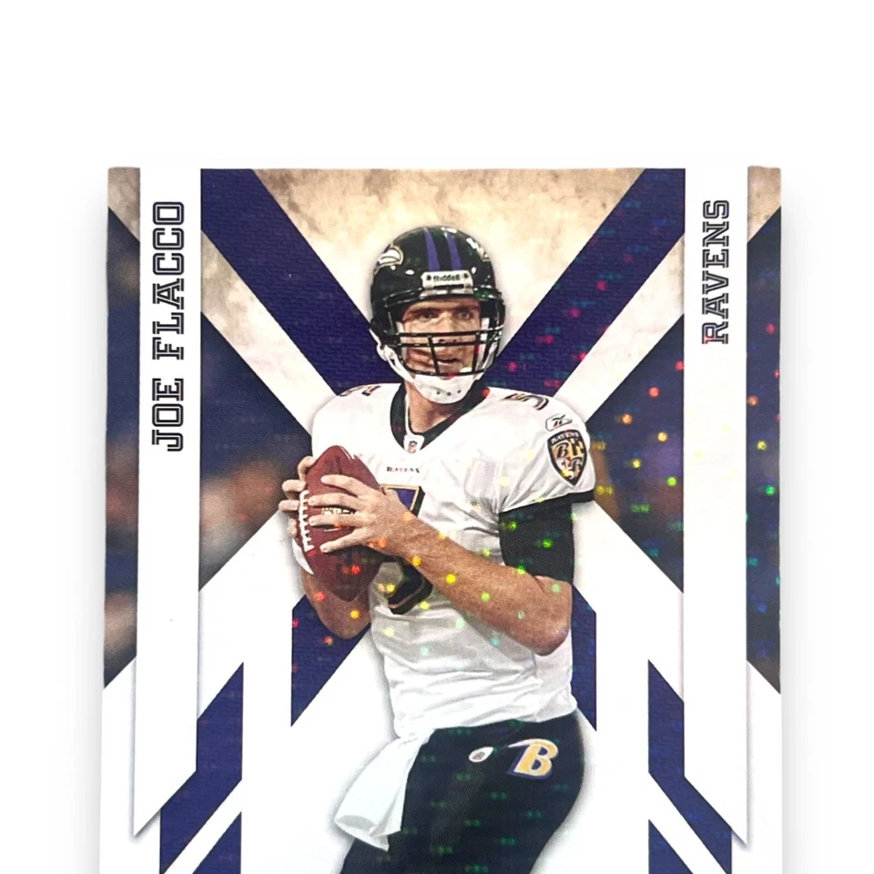 2010 Panini Epix Joe Flacco 06/50 #ed Parallel Cleveland Browns Ravens - Image 3 of 4