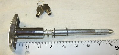 Dixie Narco longer shaft T handle lock soda beverage vending machines w/ 2 keys