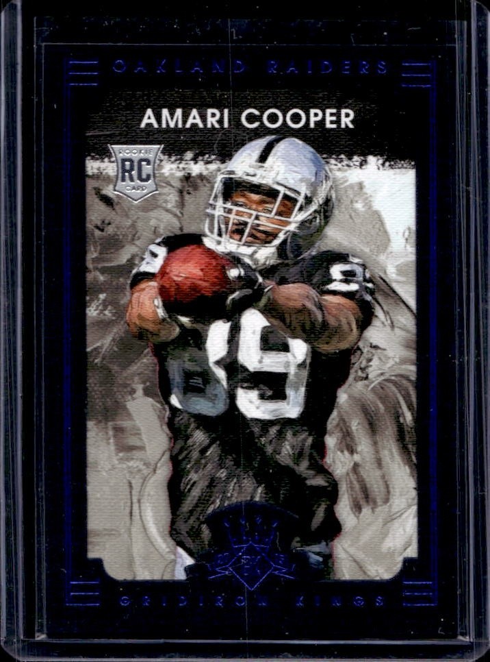 Amari Cooper Panini Gridiron Kings #138 Blue Frame