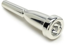 Bach K351 Mega Tone Trumpet Mouthpiece - 5C, Silver Plated