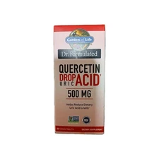 Sale Dr. Formulated, Quercetin Drop 500 mg,  60 Vegan Tablets New