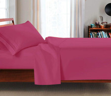 Twin XL 3Pc Sheet Set - Fits College Dorm Room Beds Extra Soft - Deep Pockets, M
