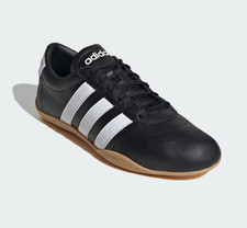 Adidas Women's Grand Court Lo Black - White - Gum Shoes JQ9684 Sz. 10 New in Box