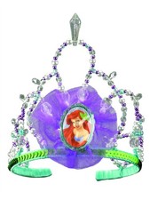 Disney The Little Mermaid Costume Fairy Princess Ariel Queen Teal Blue Tiara