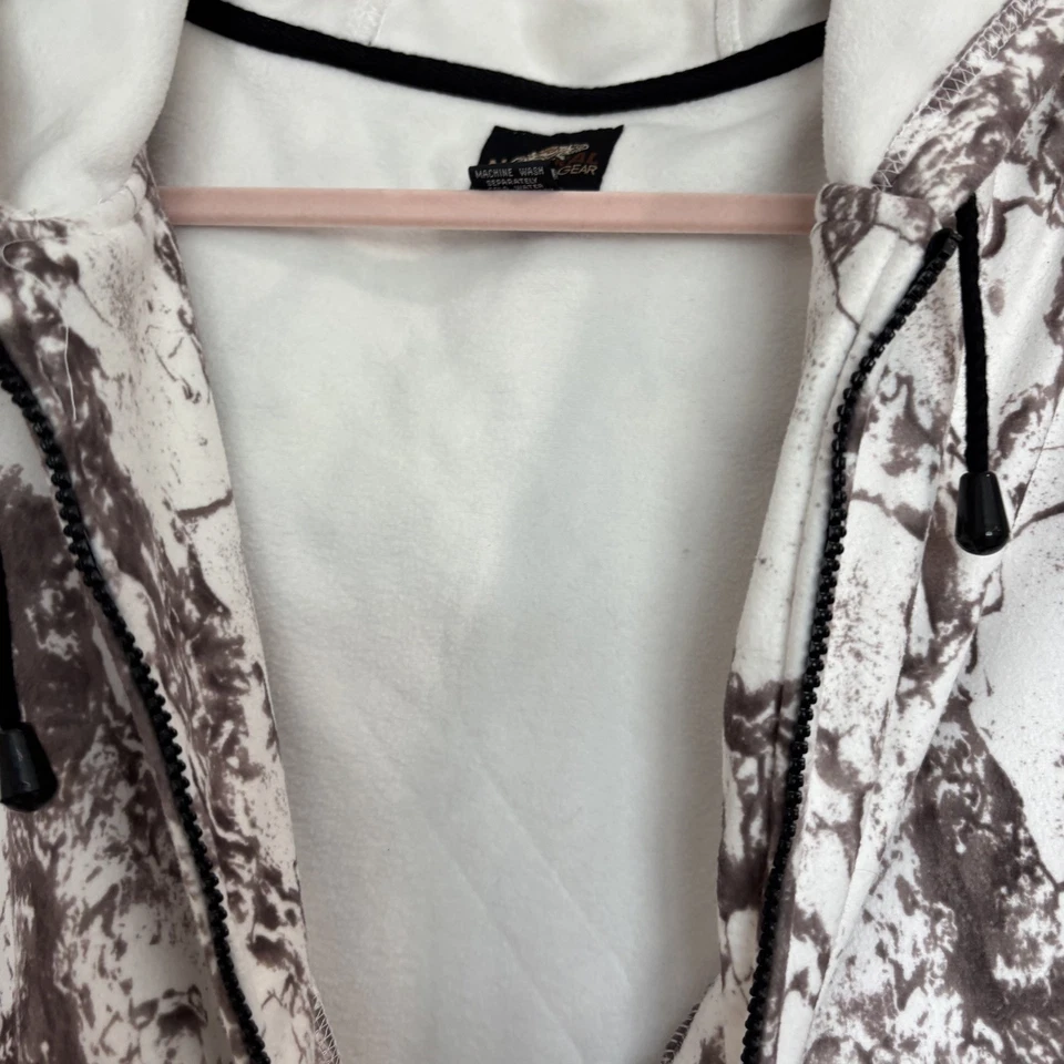 Natural Gear Men's 3XL Hunting Jacket Camo Full Zip with Pockets w/ Hood - Image 4 of 4