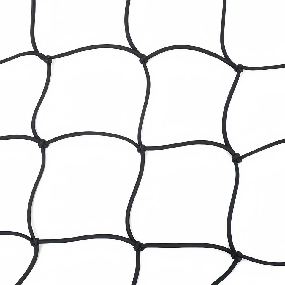 For Nissan Pickup 48in x 72in Elastic Cargo Net Equipped With 12 Aluminum Rope Foto 4 de 4