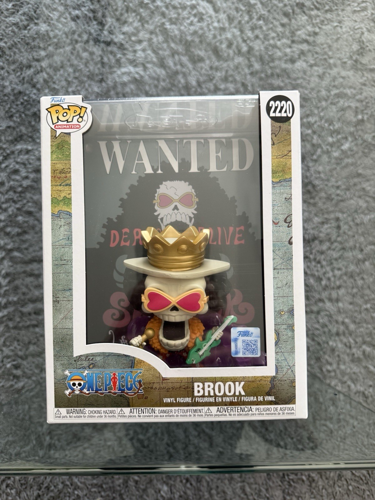 Funko Pop! One Piece Poster Brook (Wanted) #2220 2026 Limited In Hand✅