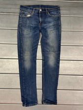 Levis 510 Jeans Mens 30X30 Blue Medium Wash Denim Skinny Leg Stretch