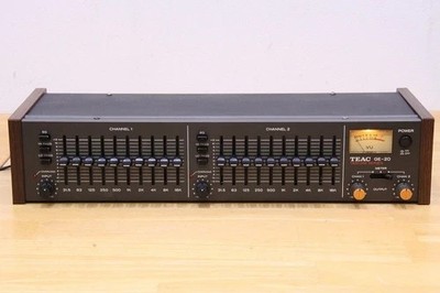 ⭐️TEAC GE-20 10バンド　グラフィックイコライザー　動作確認済み TEAC / GE-20 USED From Japan #T1484 | eBay