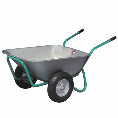 Muldenkuli 140l Gartenkarre Schiebkarre Schubkarre Transportkarre Garten Karre