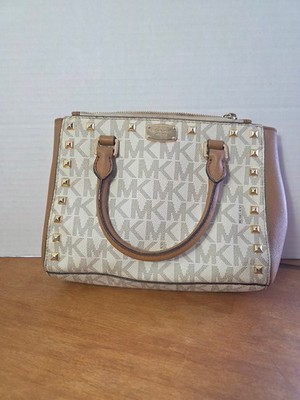 Michael Kors Kellen studded small satchel