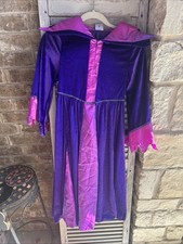 Disney Store Maleficent Costume Child Size Large 9/10 Purple Dress