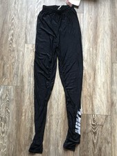 VTG 80s Nike Deadstock Running Tights Pants Spellout Logo USA Made Mens M NWT