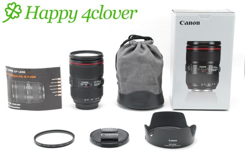 [Almost Unused w/Box] Canon EF 24-105mm f/4 L IS II USM Lens w/ Case ,Hood JAPAN