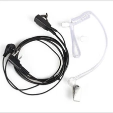 2 Pin Tube Hands Free Headset for Baofeng UV BF Series Two-way Radio