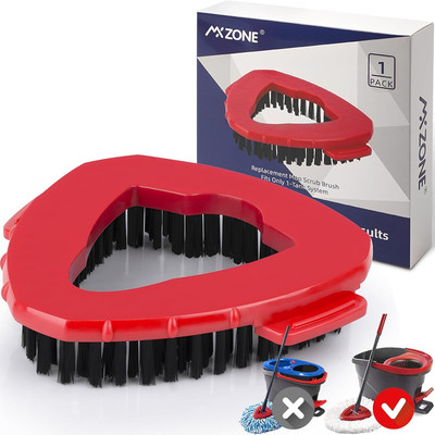 Scrubber Mop Head Replacement Compatible with O Cedar Easywring 1 Tank System, S