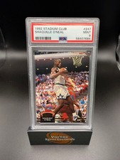1992-93 Stadium Club #247 Shaquille O'Neal Members Only PSA 9