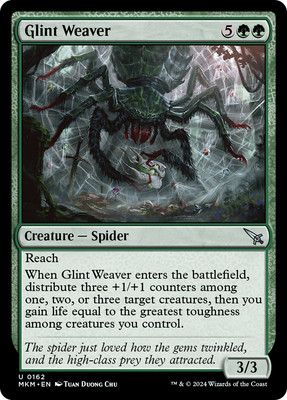 Glint Weaver [Murders at Karlov Manor] Near Mint MTG