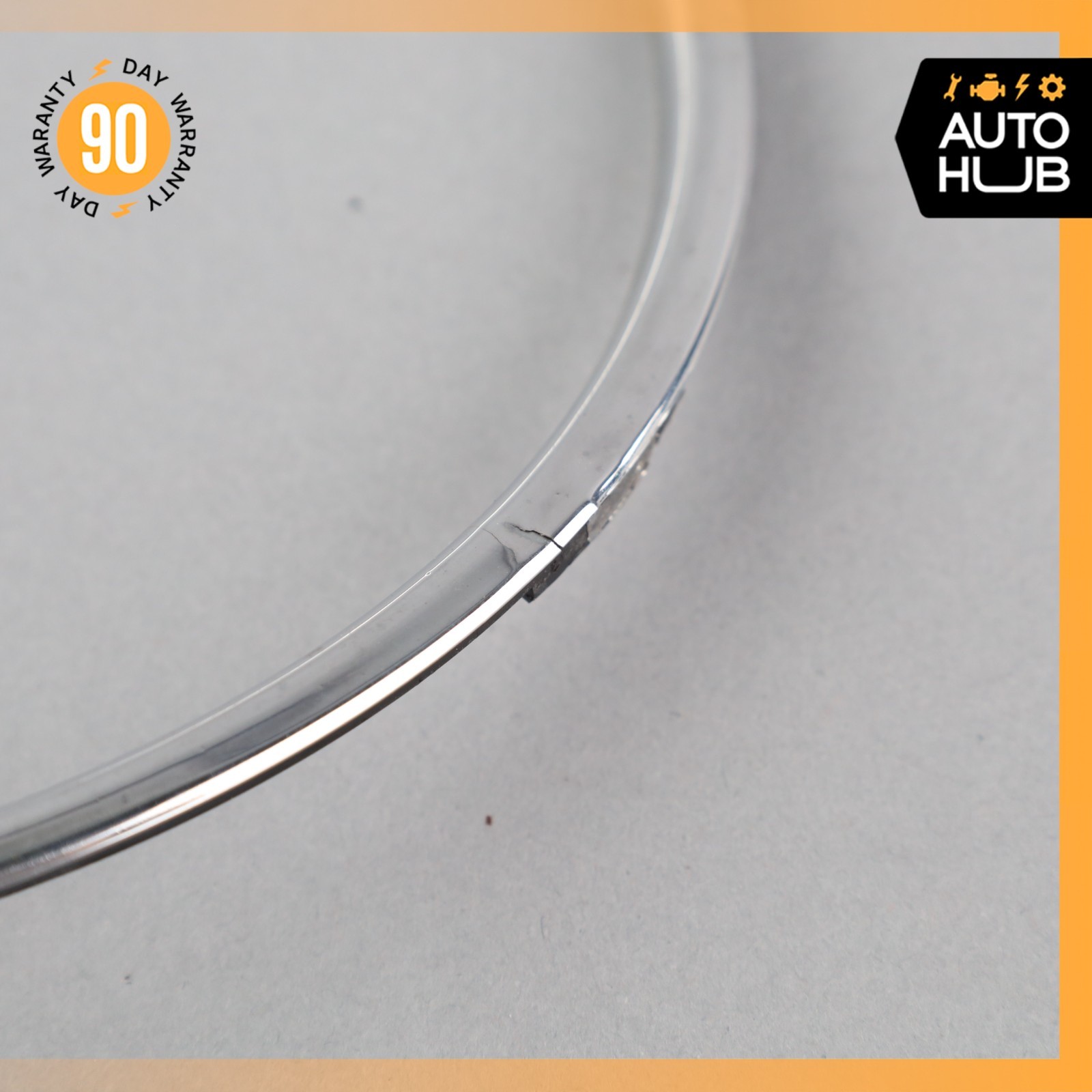 Bentley Continental Flying Spur Left Headlight Inner Chrome Ring Trim OEM
