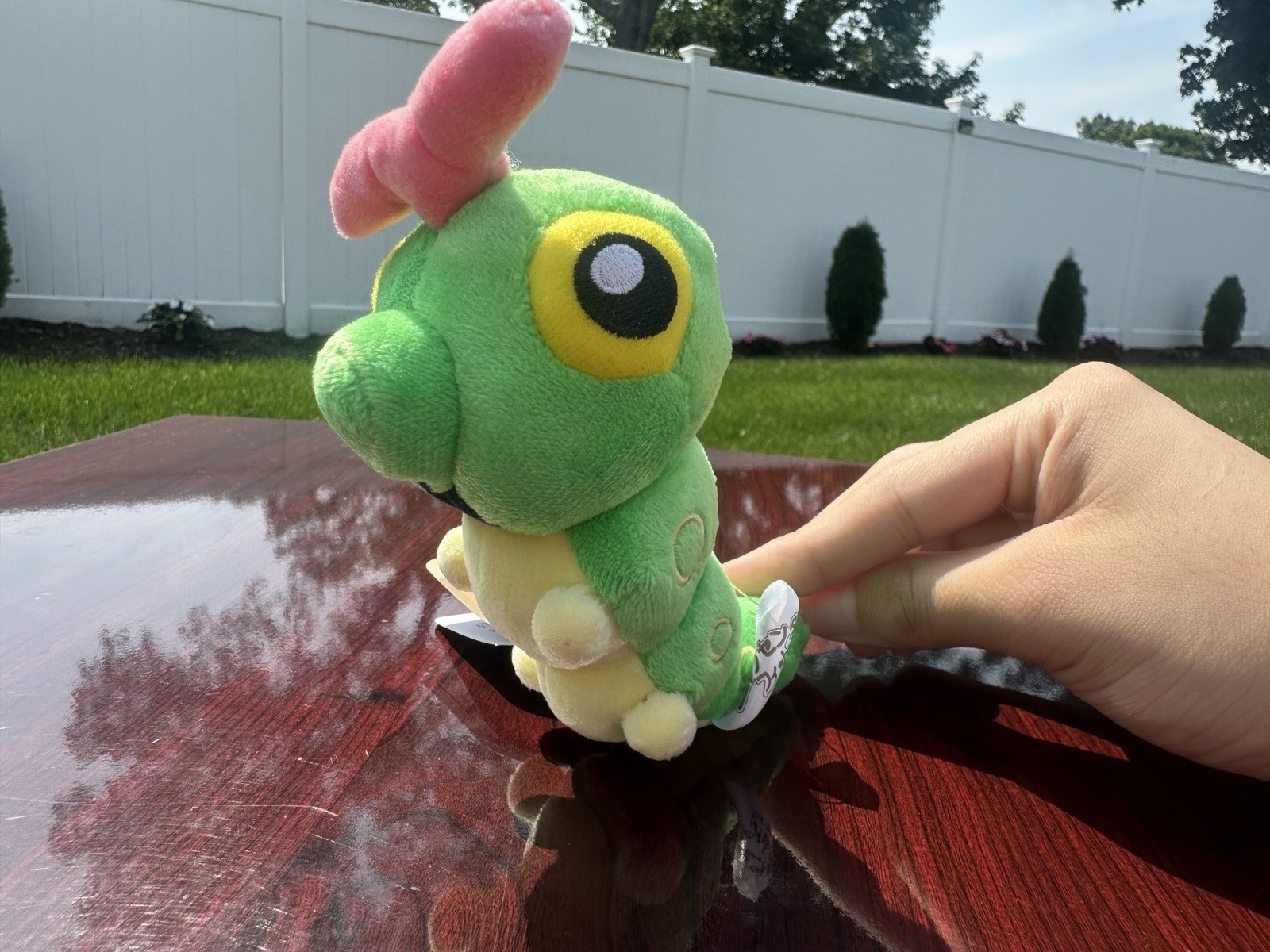 Pok&eacute;mon Caterpie Plush 6 Inches Brand New With Tags