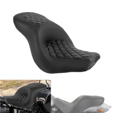 Low Profile Diamond Driver Passenger Seat For Harley 2018-2025 Low Rider FXLRS