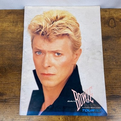 David Bowie Serious Moonlight Tour '83 Concert Program Book 1983 