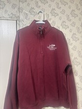 MSP EIGHTY98 Men s Burgundy XL 1/4 Zip Fleece...