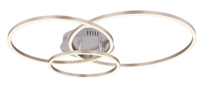 GLOBO -40R MUNNI Deckenleuchte Metall Nickel matt, LED