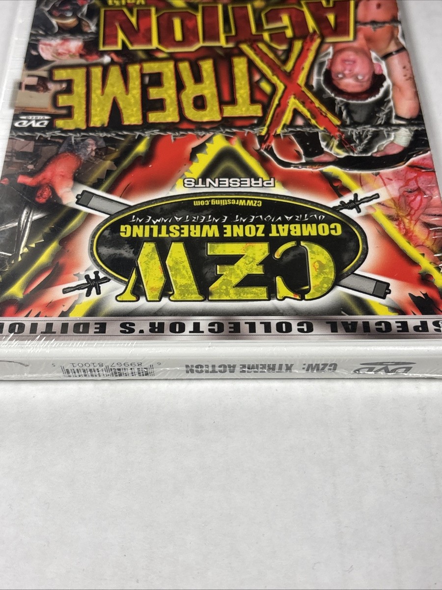 CZW エクストリーム・アクション　vol.1 CZW Combat Zone Wrestling: Xtreme Action Volume 1 (DVD, 2004