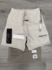 Essentials Fear of God Shorts Heather Grey Oatmeal XXS