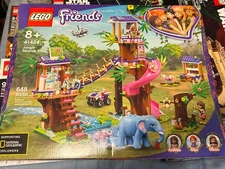 New! LEGO Friends 41424 Jungle Rescue Base Set (648 Pcs) Sealed! Elephants Sloth