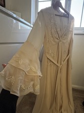 Hope & Ivy Maternity Wedding Dress - Size 12 - Ivory