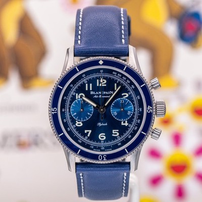Blancpain Air Command Flyback Chronograph Titanium AC02-12B40-63A Full Set