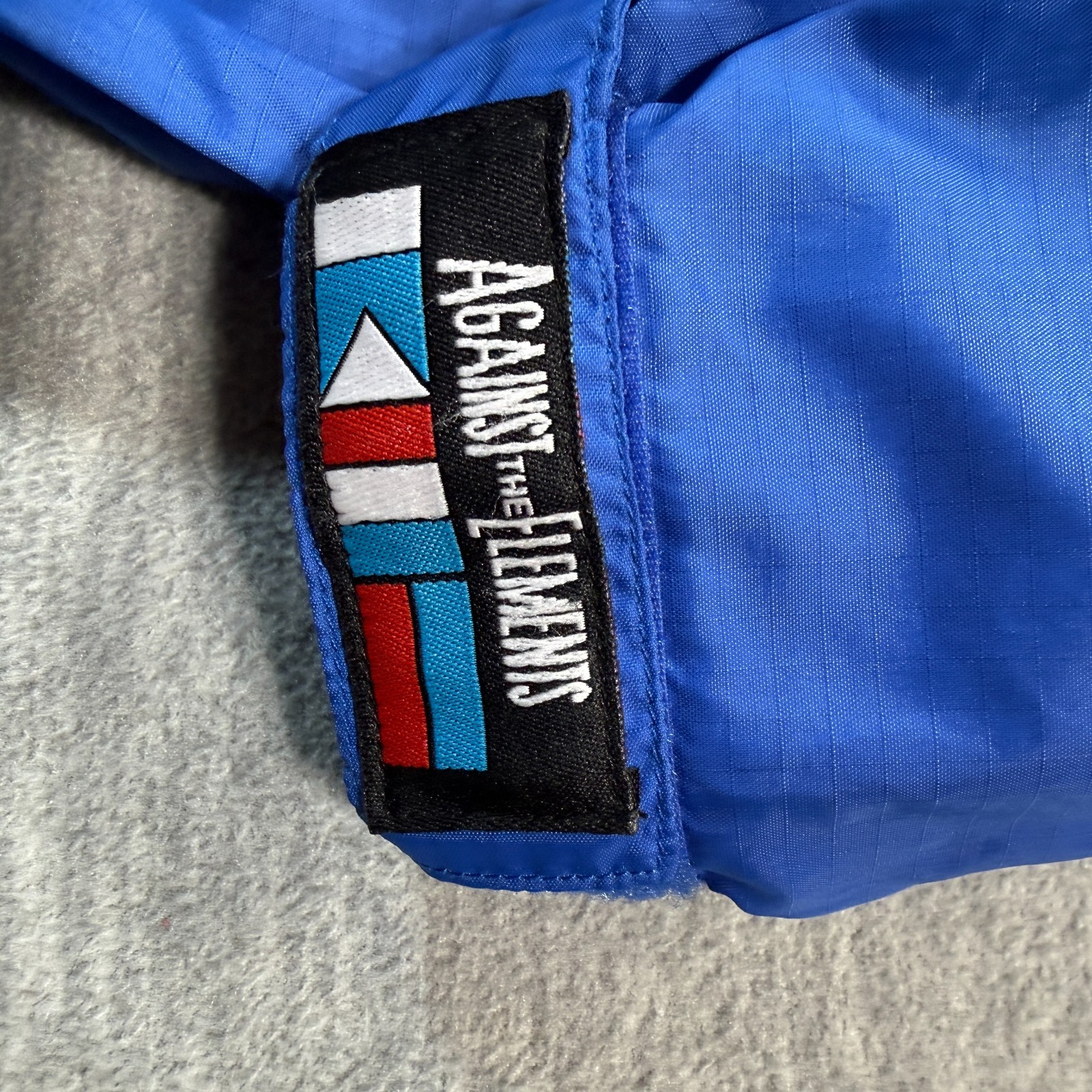 Against The Elements Jacket Mens Medium Blue Hood… - image 4