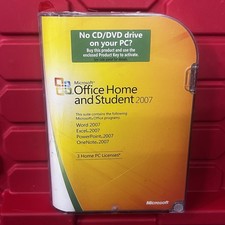 Microsoft Office Home And Student 2007 Pre Owned Untested Word Excel PowerPoint