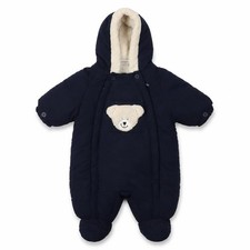 Ladybird Unisex Baby & Toddler Coverall One-Piece Size 0-3 Months Blue Casual