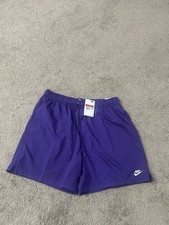 Mens Nike Club Sportswear Woven Lined Flow Purple Shorts FN3307-507  Size L NWT