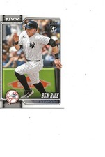 2026 TOPPS YANKEES 1B BEN RICE
