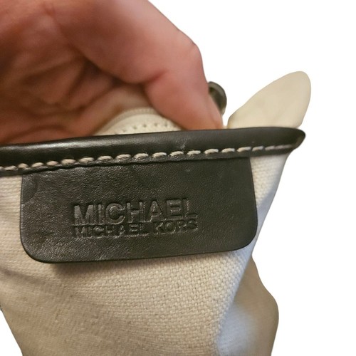 BOLSO DE MANO MICHAEL KORS MUJER CUERO NEGRO HEBILLA HOBO CLASSICCORE Y2K - Imagen 5 de 12